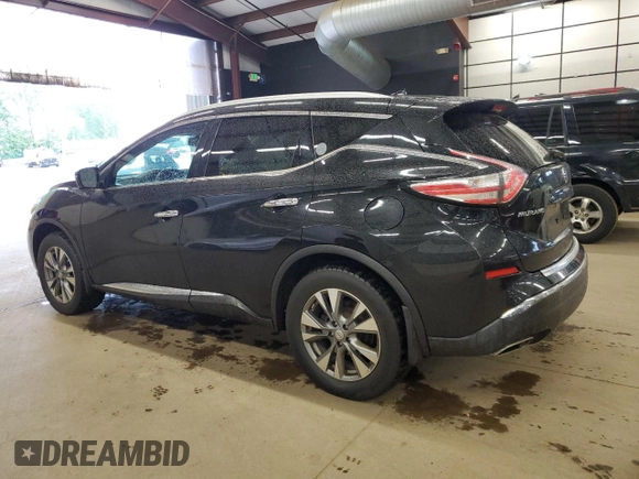 2015 Nissan Murano SL z VIN 5N1AZ2MH3FN217426, wystawiony jako Copart lot #58202205 z przebiegiem 205 879 mil mil oraz Czysty tytuł • Clean title. Historia ofert i sprzedaży dostępna na DreamBid. Obrazek 2.