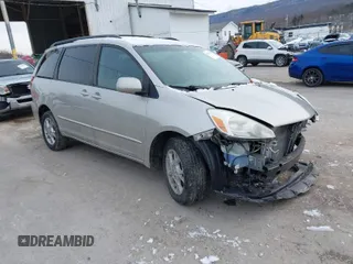 2005 Toyota Sienna XLE with VIN 5TDBA22C45S044807, listed as a IAAI auction lot 41610730 with 123,485 mi miles. Bid and sale history available at carsss.com. Image 1.
