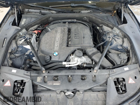2013 BMW 7 Series 740i with VIN WBAYA6C58DC995008, listed as a Copart auction lot 62008795 with 95,974 mi miles and Salvage title. Bid and sale history available at DreamBid. Image 11.