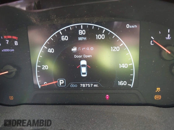 2014 Kia Cadenza Premium with VIN KNALN4D77E5120382, listed as a IAAI auction lot 41798282 with 78,757 mi miles. Bid and sale history available at carsss.com. Image 7.