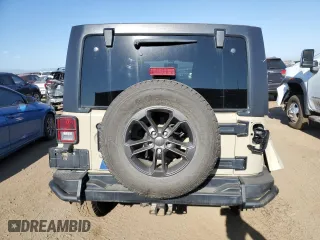 2018 Jeep Wrangler JK Unlimited Sport S with VIN 1C4BJWDG5JL849895, listed as a Copart auction lot 69705704 with 58,028 mi miles and Salvage Title. Bid and sale history available at carsss.com. Image 6.