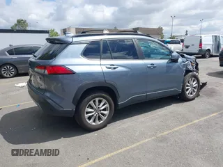 2022 Toyota Corolla Cross LE with VIN 7MUBAAAG1NV004852, listed as a IAAI auction lot 42251301 with 50,197 mi miles and . Bid and sale history available at DreamBid. Image 4.