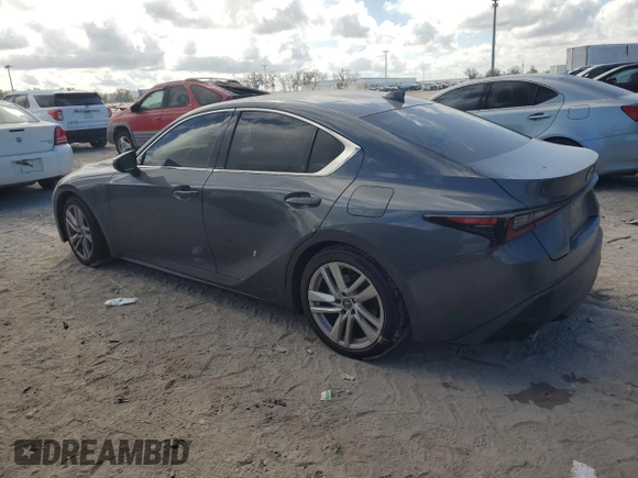 2024 Lexus IS 300 z VIN JTHCA1D21R5130072, wystawiony jako Copart lot #44735485 z przebiegiem 10 362 mil mil oraz Szkoda całkowita • Salvage title. Historia ofert i sprzedaży dostępna na DreamBid. Obrazek 2.