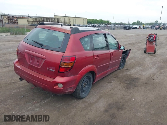 2005 Pontiac Vibe with VIN 5Y2SL63855Z483511, listed as a IAAI auction lot 42303425 with 86,224 mi miles and . Bid and sale history available at DreamBid. Image 4.
