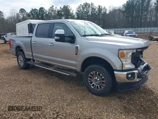 2021 Ford Super Duty F-250 SRW XL with VIN 1FT7W2BN1MEE03270, listed as a IAAI auction lot 41430415 with 56,200 mi miles. Bid and sale history available at carsss.com. Image 1.