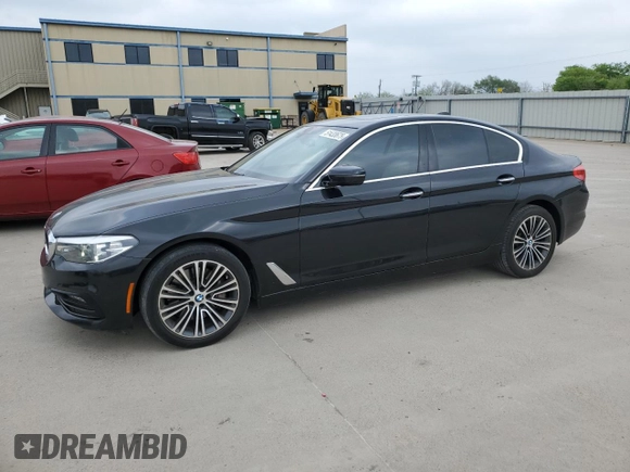2018 BMW 5 Series 530i with VIN WBAJA5C53JWA36897, listed as a Copart auction lot 51433675 with 135,214 mi miles and Clean Title. Bid and sale history available at DreamBid. Image 1.
