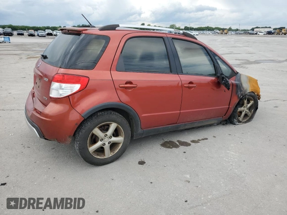 2009 Suzuki SX4 Man Touring Pkg AWD with VIN JS2YB417096202868, listed as a Copart auction lot 62239544 with 0 mi miles and Salvage Title. Bid and sale history available at carsss.com. Image 3.