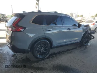 2024 Honda CR-V Sport with VIN 7FARS5H50RE007242, listed as a Copart auction lot 47623255 with 22,406 mi miles and Salvage Title. Bid and sale history available at DreamBid. Image 3.