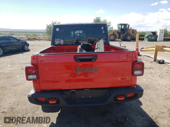 2023 Jeep Gladiator Mojave with VIN 1C6JJTEG0PL582819, listed as a Copart auction lot 66518254 with 12,131 mi miles and Salvage Title. Bid and sale history available at carsss.com. Image 6.