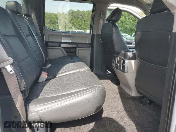 2018 Ford F-150 XL with VIN 1FTEW1E59JFA28036, listed as a Copart auction lot 57181525 with 121,384 mi miles and Salvage title. Bid and sale history available at DreamBid. Image 10.