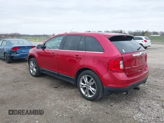 2012 Ford Edge Limited with VIN 2FMDK3K96CBA90116, listed as a IAAI auction lot 41909170 with 210,333 mi miles. Bid and sale history available at carsss.com. Image 3.