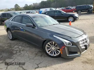 2014 Cadillac CTS Performance RWD with VIN 1G6AS5S38E0151150, listed as a Copart auction lot 43473825 with 145,118 mi miles and Salvage Title. Bid and sale history available at DreamBid. Image 4.