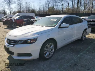 2018 Chevrolet Impala LT with VIN 2G1105S38J9126762, listed as a Copart auction lot 46434925 with 119,357 mi miles and Salvage Title. Bid and sale history available at DreamBid. Image 1.