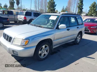2002 Subaru Forester S w/Premium Pkg with VIN JF1SF65602H727253, listed as a IAAI auction lot 41678044 with 314,643 mi miles. Bid and sale history available at carsss.com. Image 2.