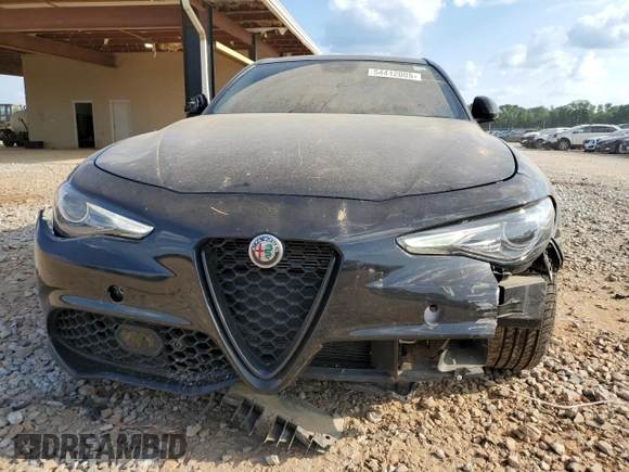 2022 Alfa Romeo Giulia with VIN ZARFAMAN2N7660313, listed as a Copart auction lot 54412005 with 31,238 mi miles and Salvage title. Bid and sale history available at DreamBid. Image 5.