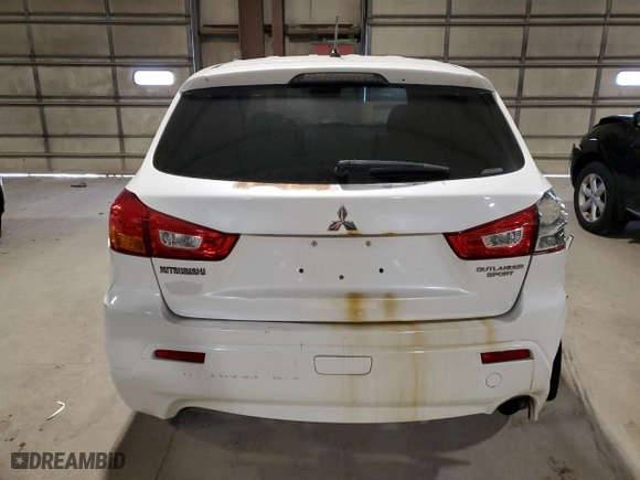 2011 Mitsubishi Outlander Sport SE with VIN JA4AR4AU9BZ020789, listed as a Copart auction lot 45596285 with 237,214 mi miles and Non Repairable. Bid and sale history available at carsss.com. Image 6.