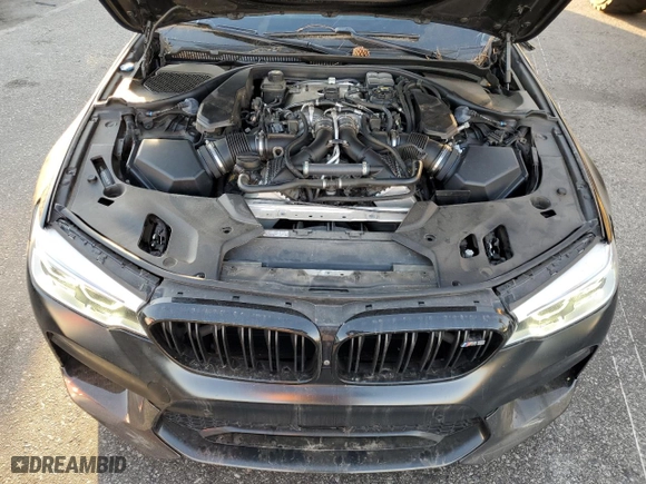 2020 BMW M5 Competition with VIN WBSJF0C00LCD28953, listed as a Copart auction lot 85715324 with 69,747 mi miles and Salvage Title. Bid and sale history available at carsss.com. Image 11.