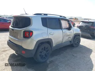 2017 Jeep Renegade Latitude with VIN ZACCJABB9HPF14286, listed as a IAAI auction lot 42042956 with 79,521 mi miles. Bid and sale history available at carsss.com. Image 4.
