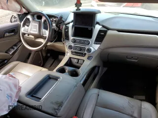 2015 GMC Yukon SLT with VIN 1GKS2BKC3FR143491, listed as a Copart auction lot 76062044 with Not Provided miles and Salvage Title. Bid and sale history available at carsss.com. Image 8.