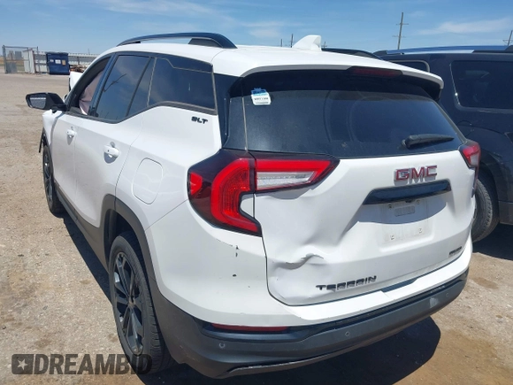 2022 GMC Terrain SLT z VIN 3GKALVEV0NL293247, wystawiony jako IAAI lot #42286019 z przebiegiem 35 801 mil mil oraz . Historia ofert i sprzedaży dostępna na DreamBid. Obrazek 3.