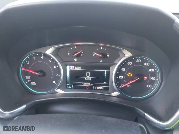 2018 Chevrolet Equinox Premier with VIN 2GNAXVEVXJ6324008, listed as a IAAI auction lot 41877394 with 106,729 mi miles. Bid and sale history available at carsss.com. Image 7.