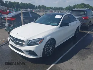 2020 Mercedes-Benz C 300 with VIN 55SWF8DB0LU326579, listed as a IAAI auction lot 42261210 with 85,930 mi miles and . Bid and sale history available at DreamBid. Image 2.