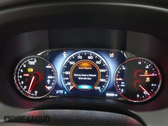 2018 GMC Acadia Denali with VIN 1GKKNXLS4JZ219108, listed as a IAAI auction lot 41617490 with 55,096 mi miles and . Bid and sale history available at DreamBid. Image 7.
