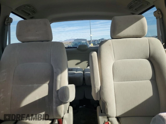 2004 Kia Sedona LX with VIN KNDUP131546612432, listed as a Copart auction lot 87326764 with 156,259 mi miles and Salvage Title. Bid and sale history available at carsss.com. Image 10.