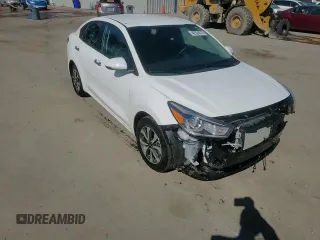2022 Kia Rio LX with VIN 3KPA24AD5NE432475, listed as a Copart auction lot 42524575 with 18,593 mi miles and Salvage Title. Bid and sale history available at DreamBid. Image 14.