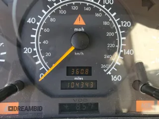 1997 Mercedes-Benz SL-Class with VIN WDBFA67F0VF144896, listed as a Copart auction lot 71951764 with 104,343 mi miles and Salvage Title. Bid and sale history available at carsss.com. Image 9.