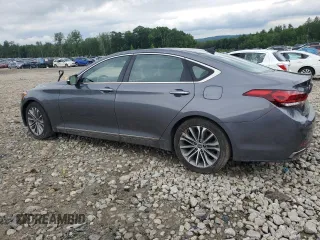 2016 Hyundai Genesis 3.8L with VIN KMHGN4JE2GU116140, listed as a Copart auction lot 59967204 with 134,966 mi miles and Salvage Title. Bid and sale history available at carsss.com. Image 2.