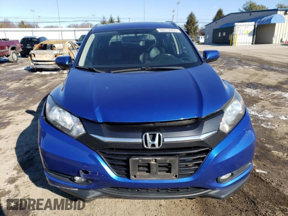 2018 Honda HR-V EX-L with VIN 3CZRU6H75JM722220, listed as a Copart auction lot 88212455 with 96,674 mi miles and Salvage Title. Bid and sale history available at carsss.com. Image 5.