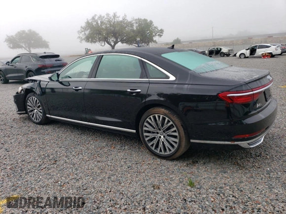 2019 Audi A8 L with VIN WAU8DAF81KN010369, listed as a Copart auction lot 46381143 with 13,921 mi miles. Bid and sale history available at carsss.com. Image 2.