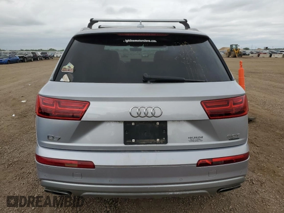2017 Audi Q7 Premium Plus with VIN WA1LAAF76HD022619, listed as a Copart auction lot 62108625 with 145,475 mi miles and Clean title. Bid and sale history available at DreamBid. Image 6.