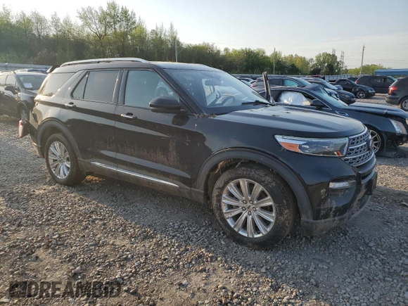 2020 Ford Explorer Limited z VIN 1FMSK8FH9LGA93347, wystawiony jako Copart lot #52611835 z przebiegiem 105 120 mil mil oraz Szkoda całkowita • Salvage title. Historia ofert i sprzedaży dostępna na DreamBid. Obrazek 4.