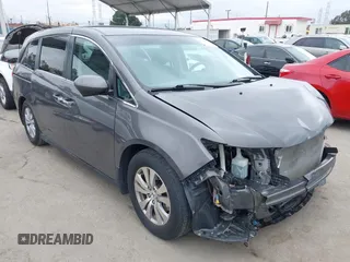 2016 Honda Odyssey SE with VIN 5FNRL5H32GB090144, listed as a IAAI auction lot 42190766 with 40,206 mi miles and . Bid and sale history available at DreamBid. Image 1.