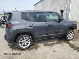 2023 Jeep Renegade Latitude with VIN ZACNJDB11PPP56048, listed as a Copart auction lot 59201435 with 17,974 mi miles and Salvage title. Bid and sale history available at DreamBid. Image 3.