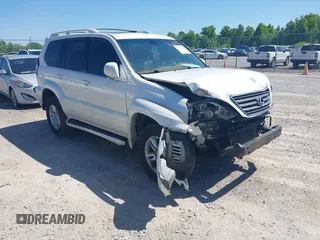 2004 Lexus GX 470 with VIN JTJBT20XX40038671, listed as a IAAI auction lot 42238146 with 250,837 mi miles and . Bid and sale history available at DreamBid. Image 1.