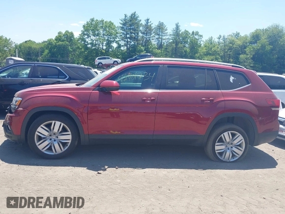 2019 Volkswagen Atlas SE with VIN 1V2UR2CA4KC553905, listed as a IAAI auction lot 42401734 with 71,405 mi miles and . Bid and sale history available at DreamBid. Image 14.