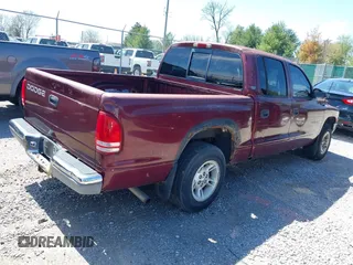 2000 Dodge Dakota Sport with VIN 1B7GL2AX7YS677544, listed as a IAAI auction lot 41965480 with 236,552 mi miles. Bid and sale history available at carsss.com. Image 4.