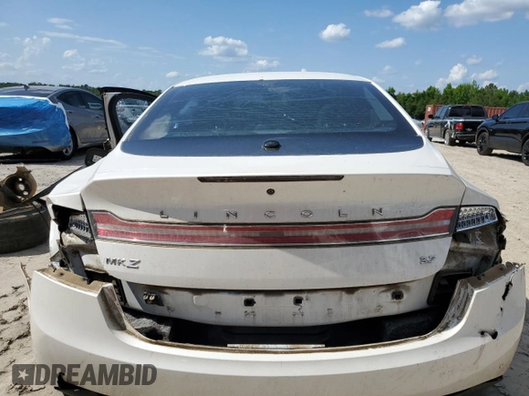 2013 Lincoln MKZ z VIN 3LN6L2GK2DR823745, wystawiony jako Copart lot #54887275 z przebiegiem 163 267 mil mil oraz Szkoda całkowita • Salvage title. Historia ofert i sprzedaży dostępna na DreamBid. Obrazek 6.