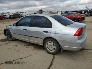 2002 Honda Civic z VIN 1HGES16152L011570, wystawiony jako Copart lot #82098904 z przebiegiem 226 050 mil mil oraz Szkoda całkowita • Salvage title. Historia ofert i sprzedaży dostępna na DreamBid. Obrazek 2.