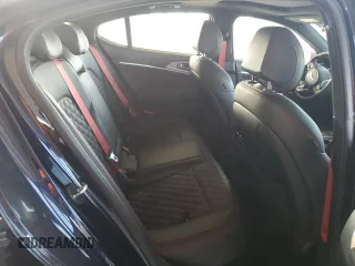 2023 Genesis G70 3.3T with VIN KMTG54TE2PU110213, listed as a Copart auction lot 43505025 with 13,039 mi miles and Salvage Title. Bid and sale history available at DreamBid. Image 10.