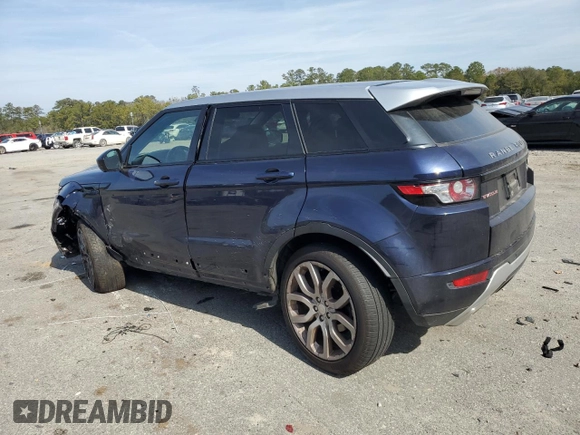 2014 Land Rover Range Rover Evoque Dynamic with VIN SALVT2BG1EH894398, listed as a Copart auction lot 43859335 with 114,410 mi miles and Salvage title. Bid and sale history available at DreamBid. Image 2.