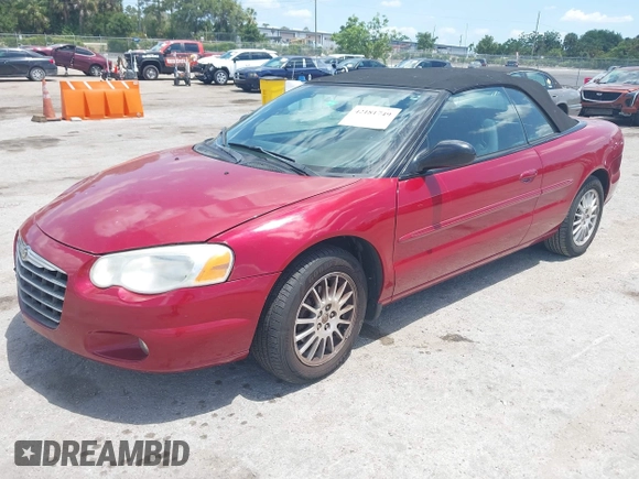 2006 Chrysler Sebring Touring z VIN 1C3EL55R26N181569, wystawiony jako IAAI lot #42181749 z przebiegiem 100 487 mil mil oraz . Historia ofert i sprzedaży dostępna na DreamBid. Obrazek 2.