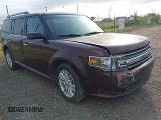 2017 Ford Flex SEL z VIN 2FMGK5C84HBA13783, wystawiony jako IAAI lot #42353232 z przebiegiem 48 640 mil mil oraz . Historia ofert i sprzedaży dostępna na DreamBid. Obrazek 1.