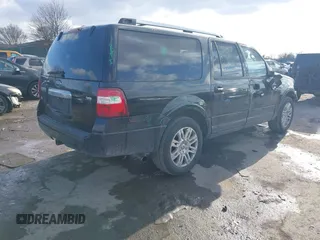 2013 Ford Expedition Max Limited with VIN 1FMJK2A50DEF32700, listed as a IAAI auction lot 41431440 with 269,147 mi miles and . Bid and sale history available at DreamBid. Image 4.