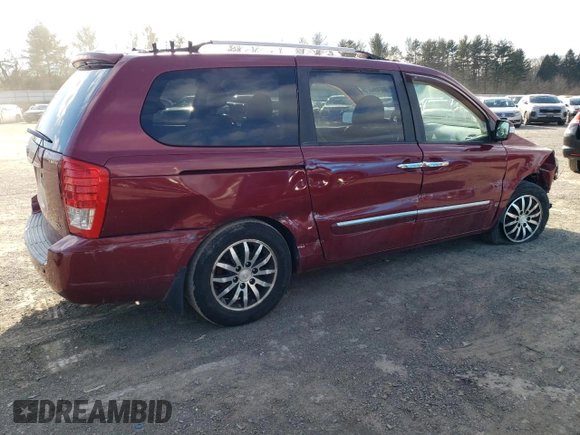 2011 Kia Sedona EX with VIN KNDMH4C7XB6372889, listed as a Copart auction lot 86370944 with 212,233 mi miles and Salvage Title. Bid and sale history available at carsss.com. Image 3.