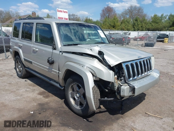 2007 Jeep Commander Sport z VIN 1J8HG48P17C695954, wystawiony jako IAAI lot #42106559 z przebiegiem Nie podano mil oraz . Historia ofert i sprzedaży dostępna na DreamBid. Obrazek 6.