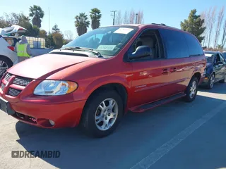 2001 Dodge Grand Caravan with VIN 2B4GT44L31R196487, listed as a IAAI auction lot 41762495 with 164,571 mi miles and . Bid and sale history available at DreamBid. Image 2.